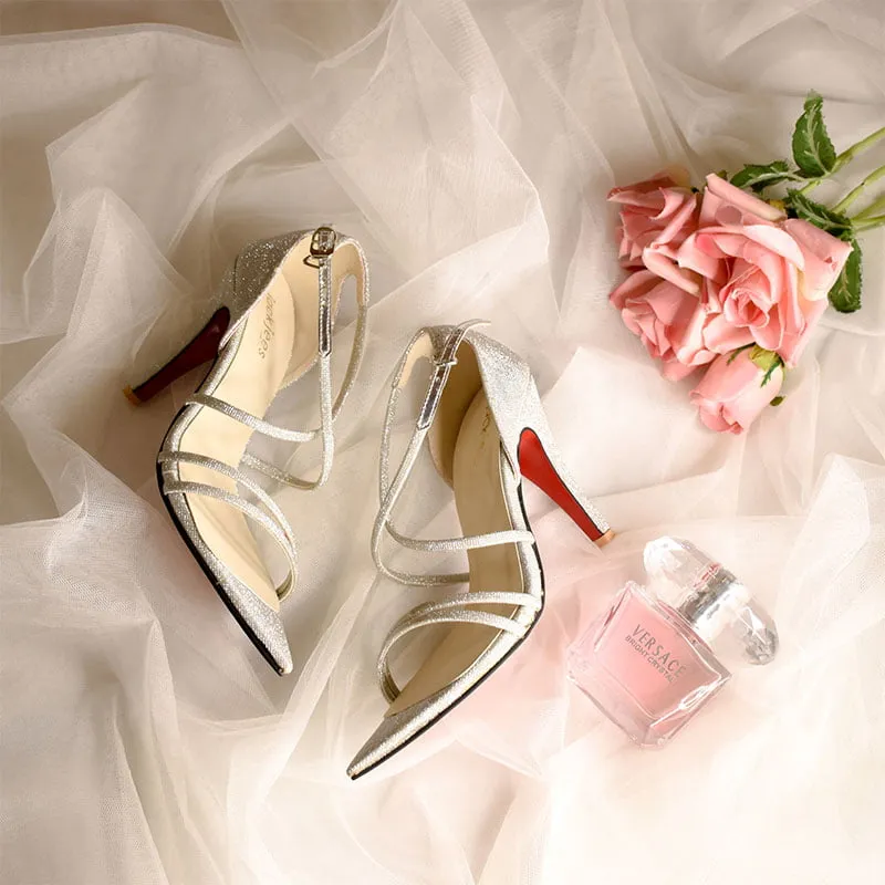 Sparkle Heels Silver