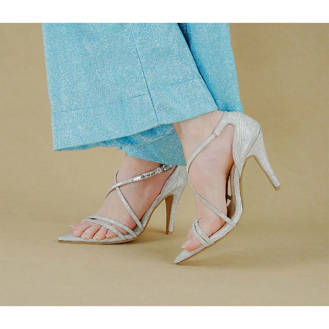 Sparkle Heels Silver