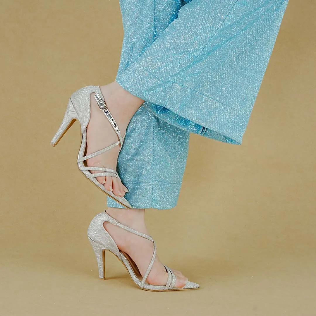 Sparkle Heels Silver