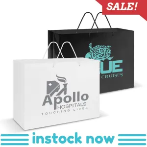 Stock Laminated Paper Carry Bag-Extra Large(SLP-09T)