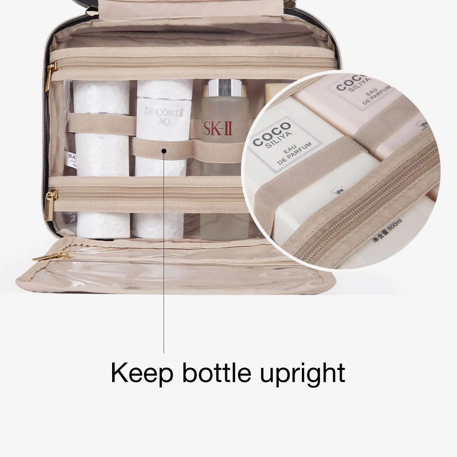 The Space Saver Bonchemin Hanging Toiletry Bag