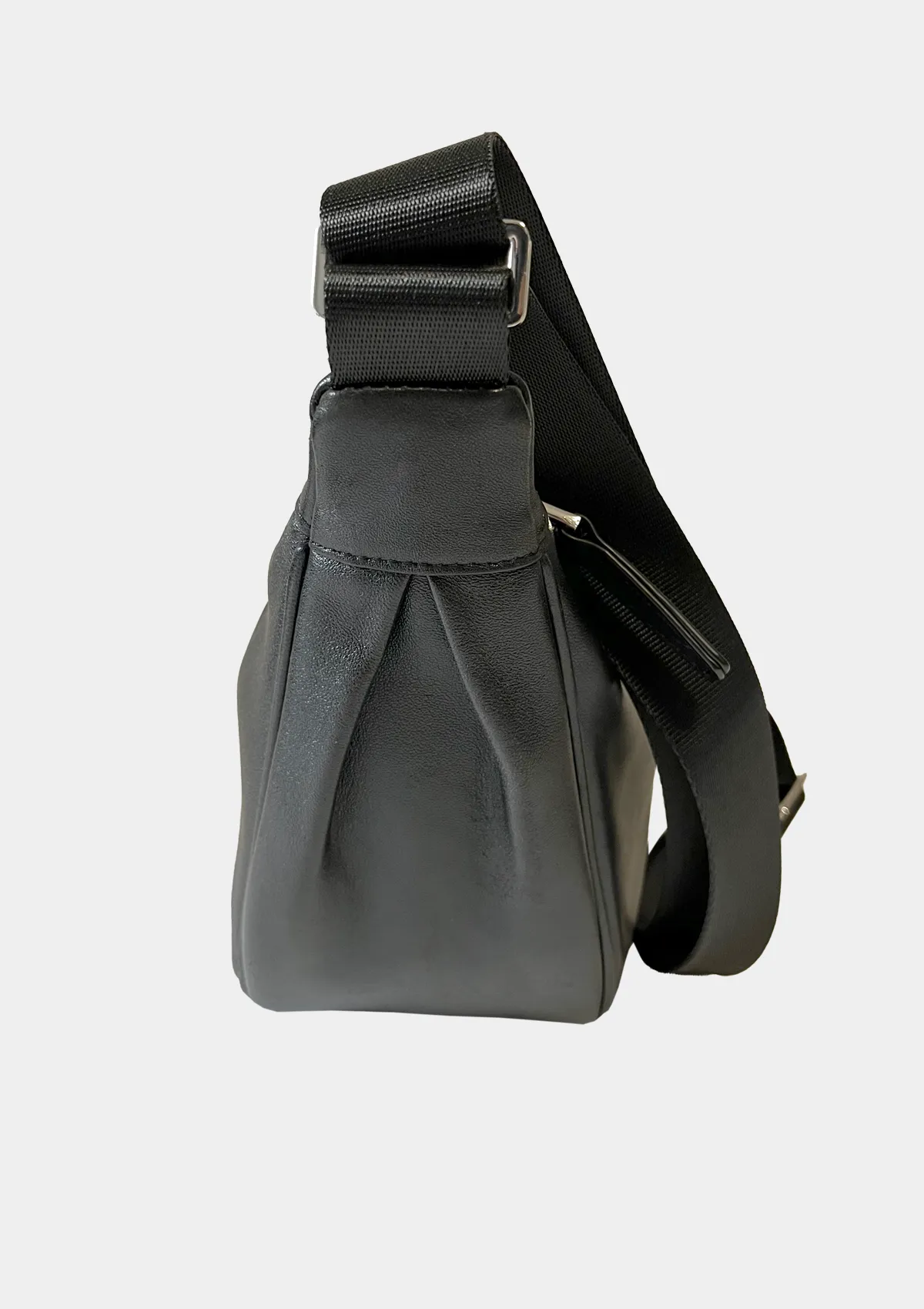 VEGAN LEATHER CROSSBODY SLING BAG