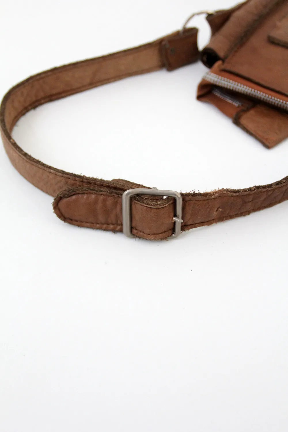 vintage 70s fringe leather purse