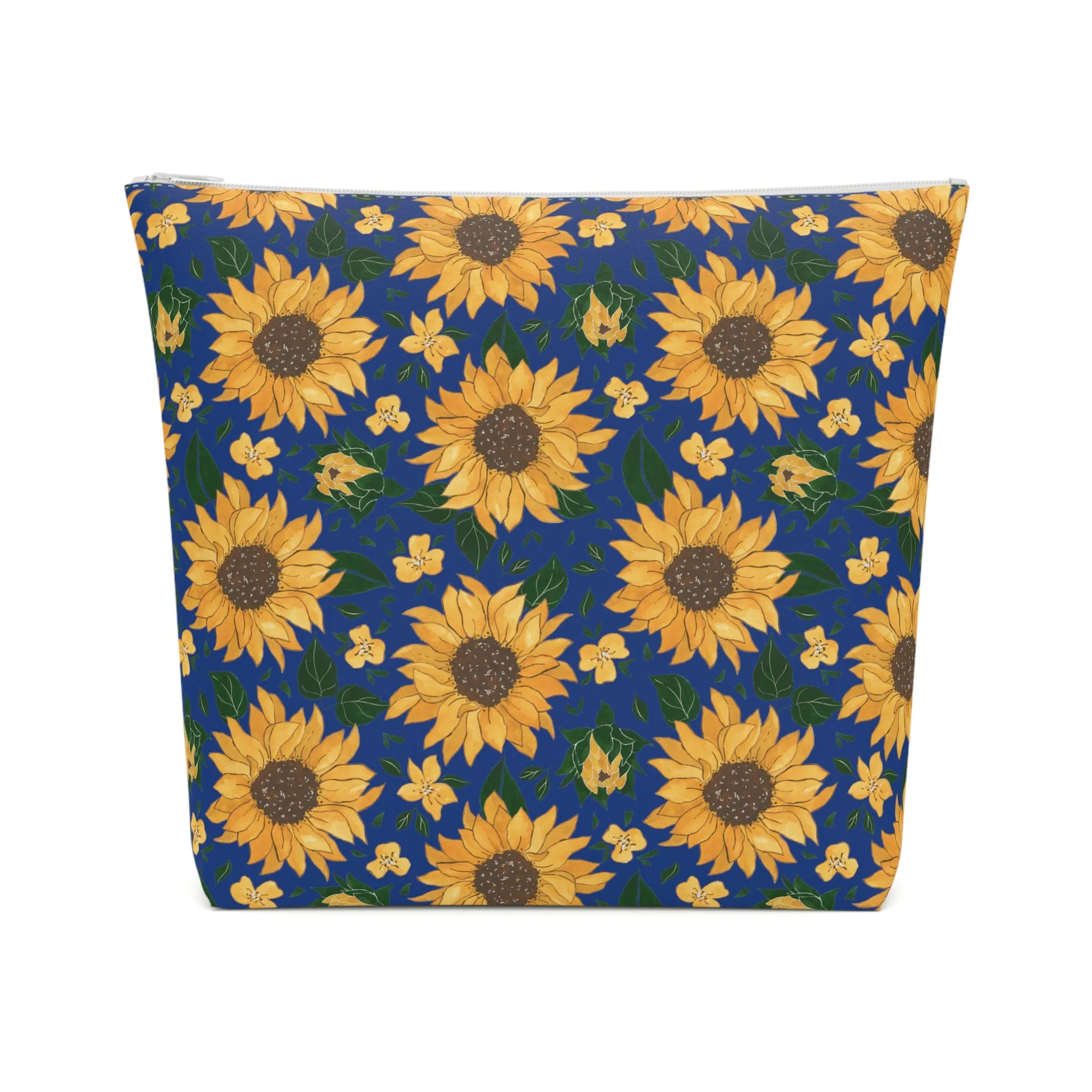 Vintage Sunflowers Cosmetic Bag
