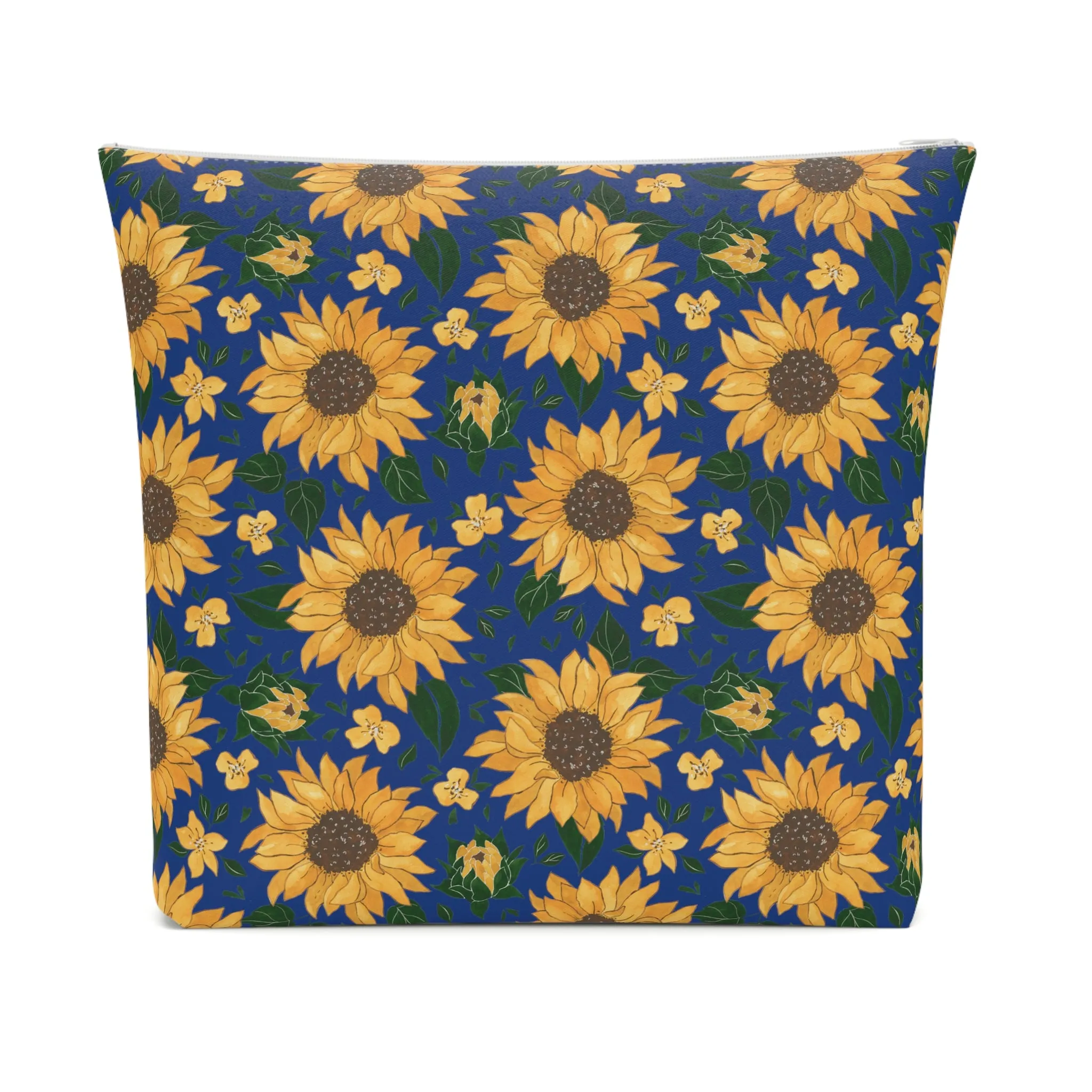 Vintage Sunflowers Cosmetic Bag