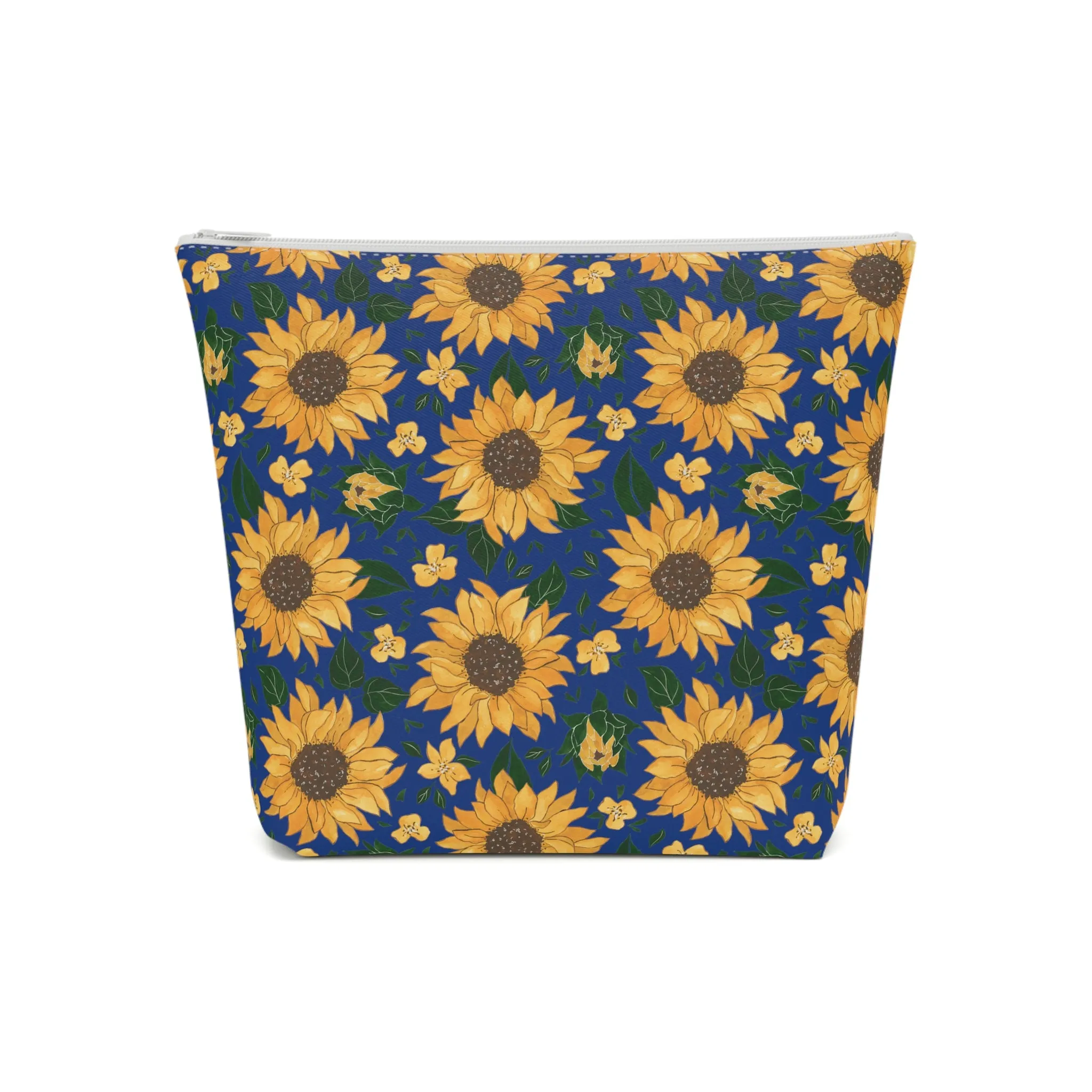 Vintage Sunflowers Cosmetic Bag