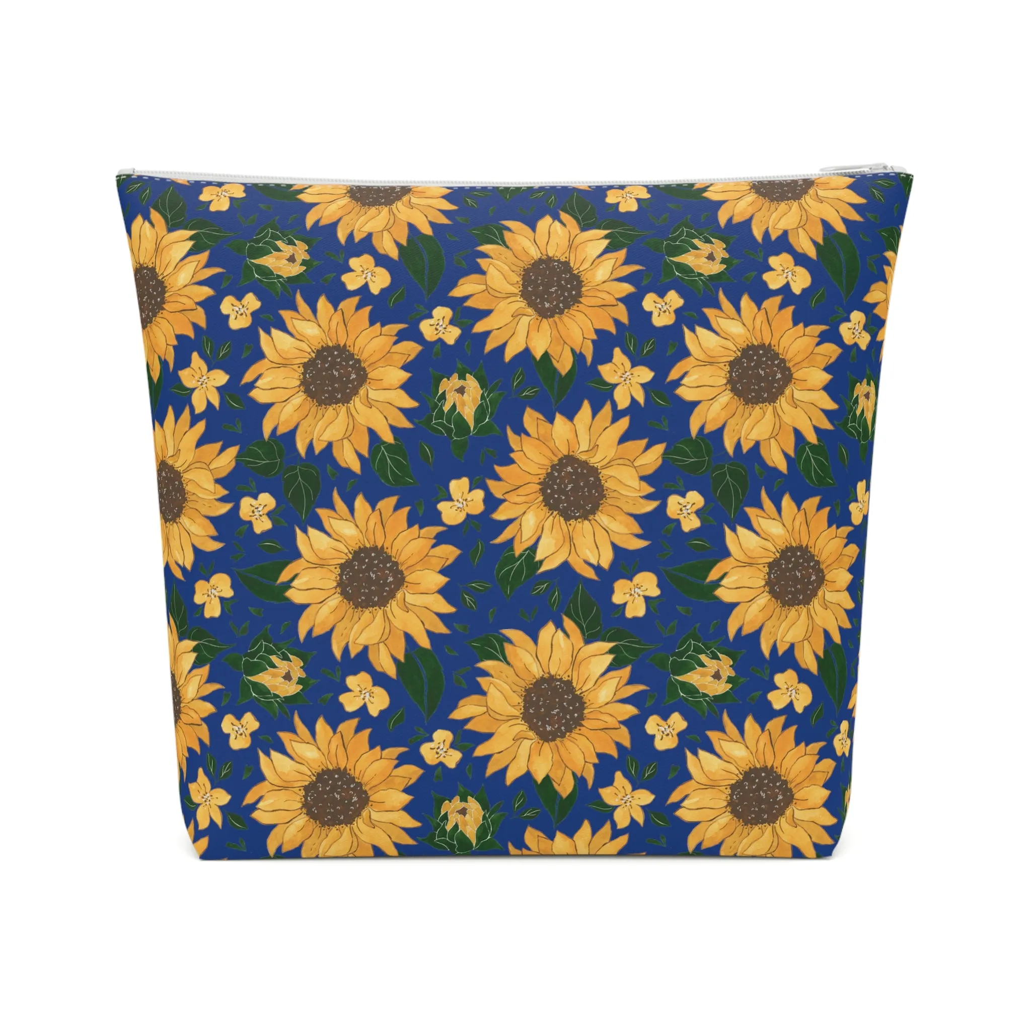 Vintage Sunflowers Cosmetic Bag