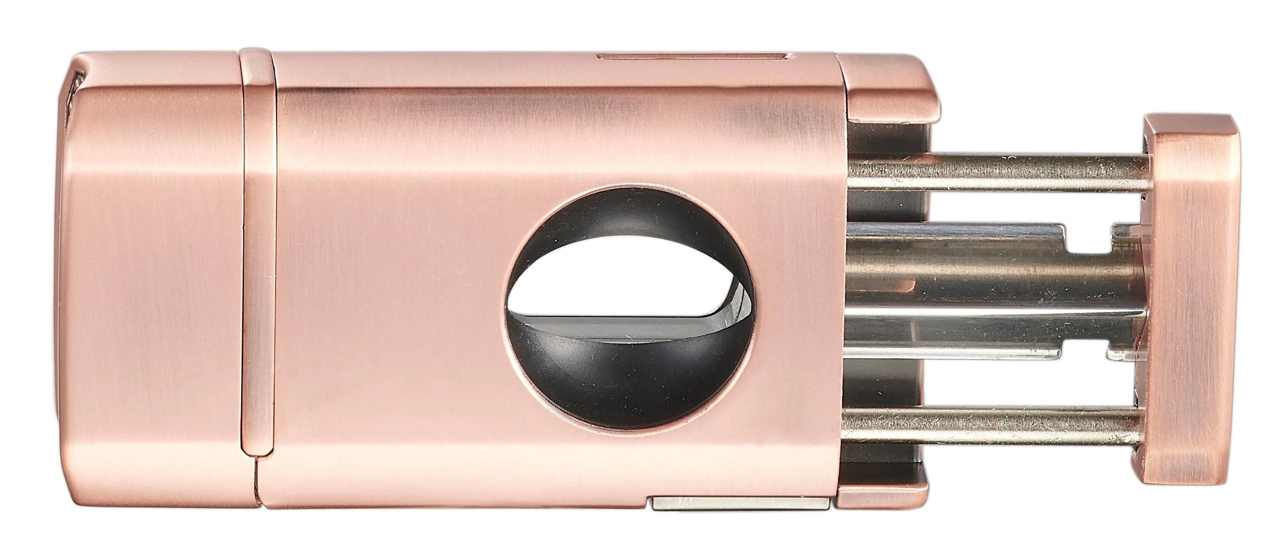 Visol Diablo Triple Torch Flame Lighter w/ Spring V Cutter - Bronze