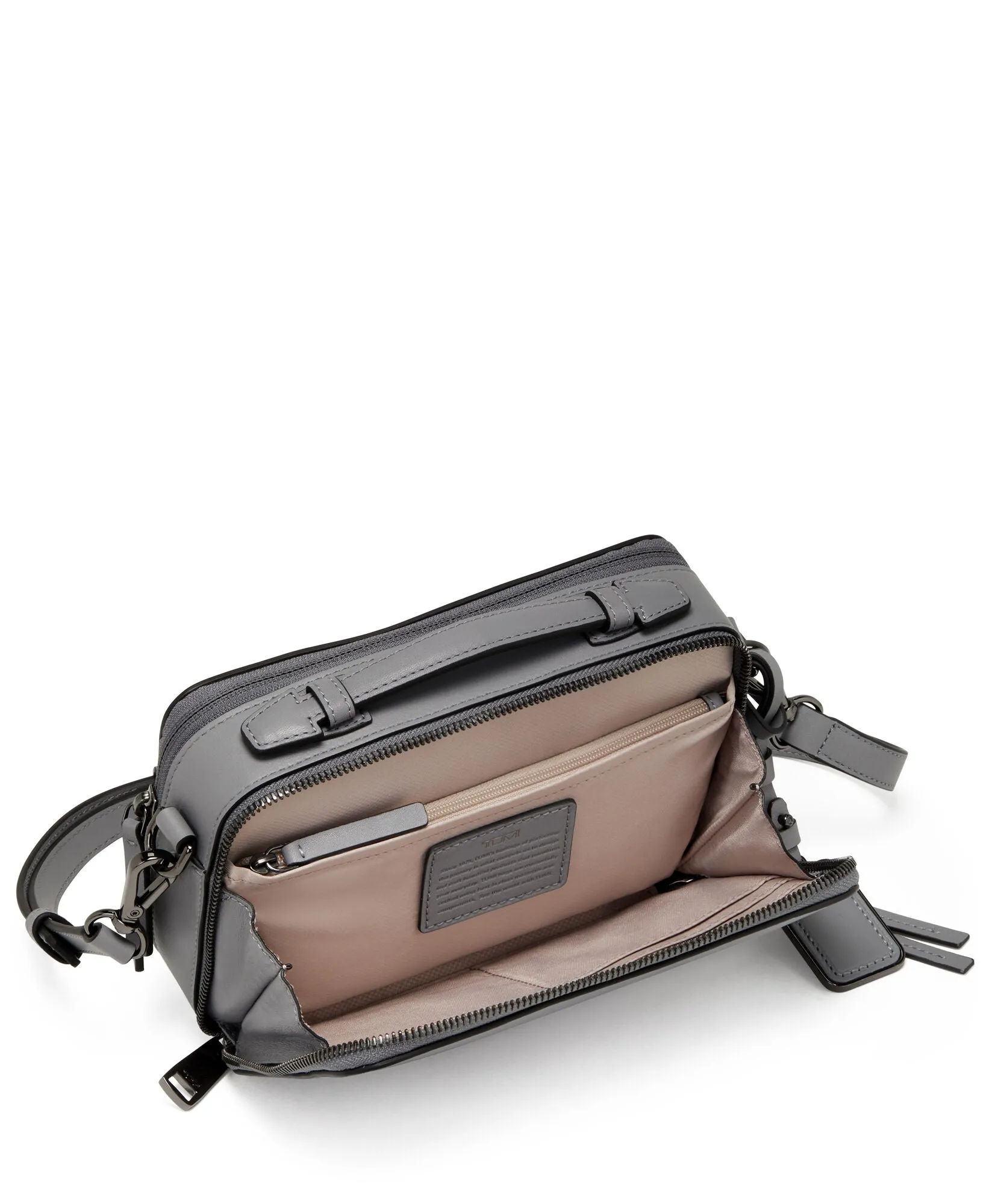 Voyageur Mari Crossbody - Pearl Grey