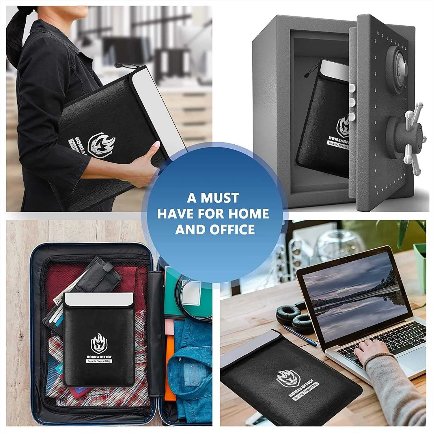 Wateproof Bag Fire Safe Document Holder