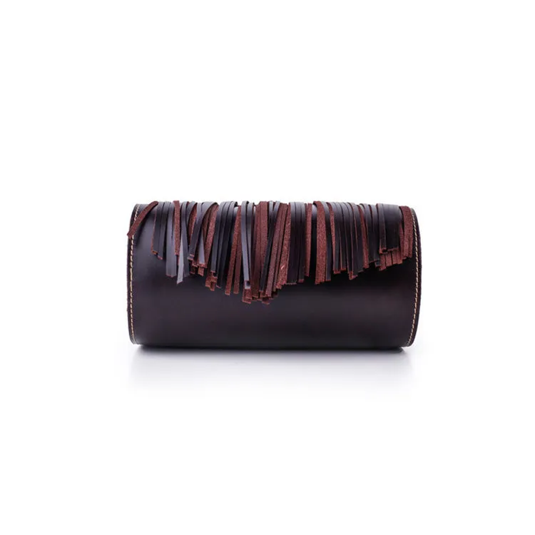 Womens Leather Fringe Crossbody Bag Western Purses Cross Shoulder Bag for Women