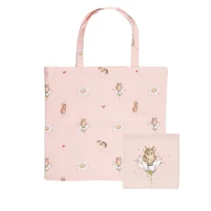 Wrendale Designs Foldable Shopping Bag - Oops a Daisy