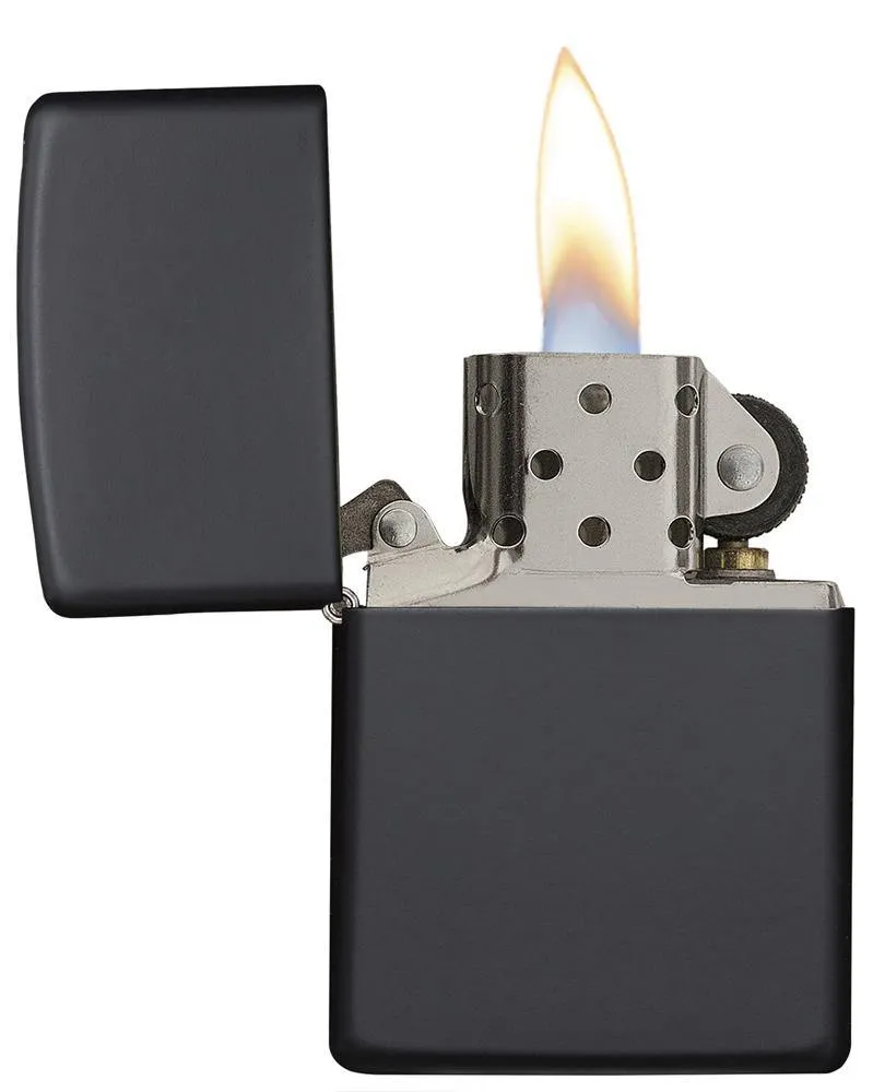 Zippo Black Matte Windproof Lighter